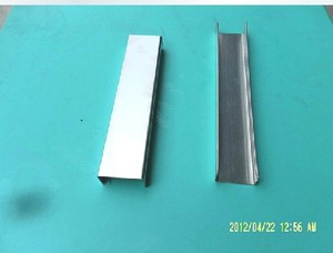 不锈钢板U型槽扣条压条槽线收边条铝板铁板定制加工各种规格