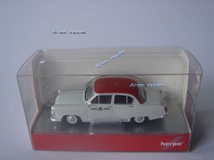 Herpa 1:87 Wolga M 21 "Taxi" 049634 伏尔加出租车模