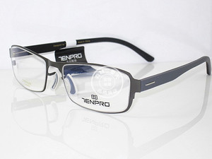 专柜正品 淡泊近视眼镜/镜架 镜框 纯钛 超轻 T5502