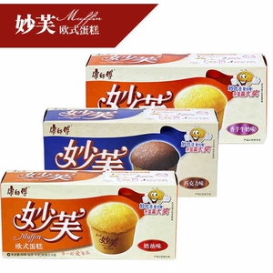 康师傅 妙芙 欧式蛋糕 奶油/巧克力/牛奶香芋味96克