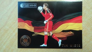 德国国家队 套卡 2010 PANINI 球星卡 普卡 横版 维泽  不莱梅