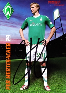 默特萨克 云达不莱梅2008-09赛季 亲笔签名 官方卡片 球星卡