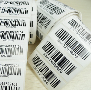 代打印条码流水号超市条形码不干胶标签制作定做图书馆贴纸印刷