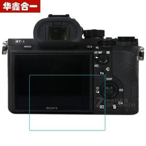适用索尼A9相机钢化膜ILCE-5000/6000贴膜HDR-MV1/H400/RX1R/RX10 II/RX10屏幕保护膜WX500/RX100II单反高清