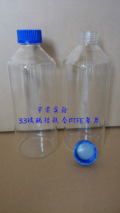 定制高硼硅3.3料 玻璃转瓶 细胞滚瓶细胞培养瓶 玻璃细胞滚瓶