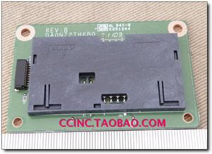 原装进口TE泰科AMP IC读卡器插座10P直插SIM开卡器卡座复制卡排针