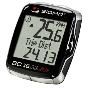 西格玛1612无线码表sigma BC16.12STS CAD带踏频器自行车码表正品