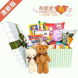 韩国进口零食大礼包一箱套餐礼盒圣诞生日情人节送儿童女友闺蜜品