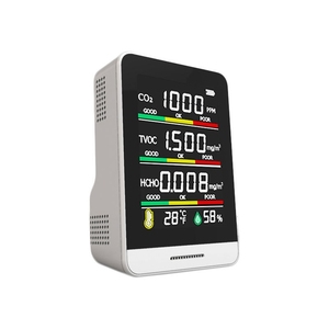 迷你便携红外co2空气质量检测仪甲醛二氧化碳检测室内温度湿度计