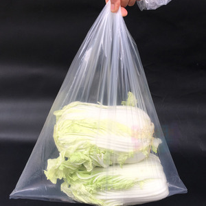 加件厚PE平口155 金袋 配袋五 食品袋袋 透明袋 熟料袋25*35双面1