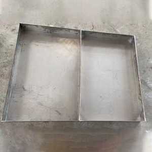 厂促爆品厂销3托4j锈钢板材切割加工 定做各式水箱 盒子不 0盘 .