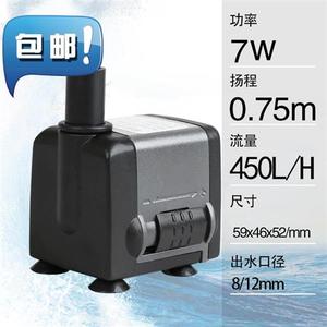 家用潜水◆新品◆泵潜o水泵迷你鱼缸抽水过滤泵循环静音泵220v汞