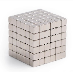 5MM方形磁力珠力铁球魔力性球克球1000颗魔磁R磁巴方块便宜正方形