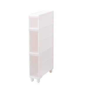 14cm窄缝收纳柜塑料缝隙v抽屉式夹角边厨房冰箱缝隙夹空柜多层带