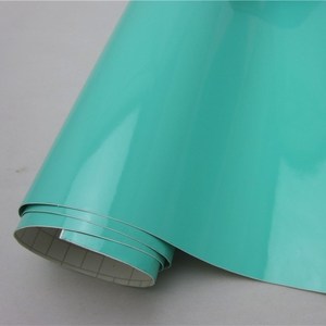 Various Color White Glossy Black Vinyl Wrap Film Tiffany Blu