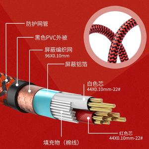 other HDMI线降噪音箱频放线一分HDMI线二RCA单莲花转双莲花头 功