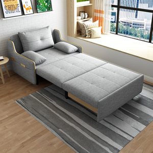 拆叠沙发床单人可能叠两用小户型多功折室公办阳台书房卧室伸缩床