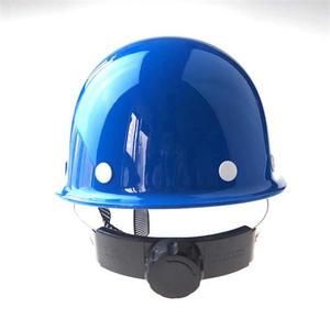 工地安全帽和谐之星玻钢型透气领导安全帽国标塑钢上光透气