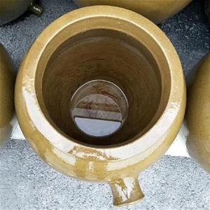 酿酒设备四川传统家用酒坛子夹缸土陶冷却缸器1K00/200双层300型