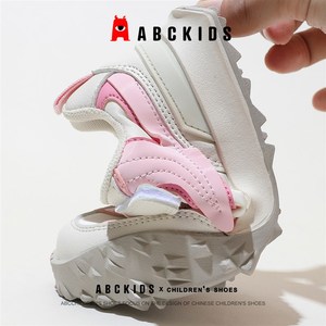 abckids童鞋轮胎老爹鞋2w023春秋新款男女童休闲鞋儿童跑步运动鞋