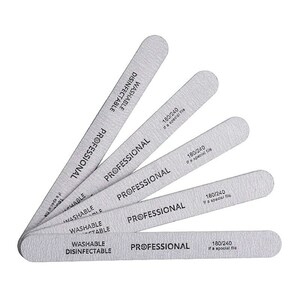 10pcs/lat Sandpaper Noil File Bfor gel nails 180/240sProfe s