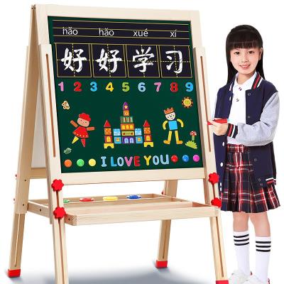 儿童画板磁性幼儿小m黑板支架式家用双面小学生女孩宝宝小孩写字