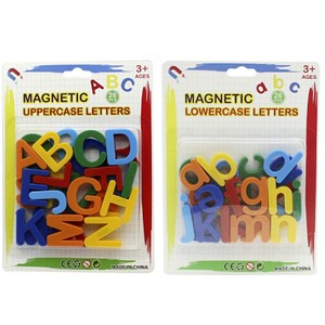多色磁性字母贴儿童益智玩具磁力贴26个英文大小写字母