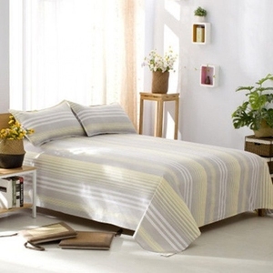 老粗布床单单件纯棉双人单人床单V单件厚被单。