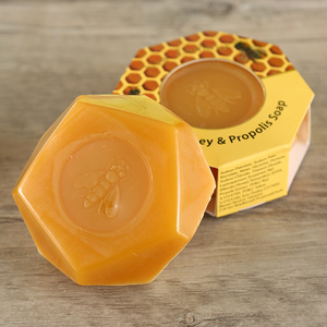 现货新西兰进口parrs帕氏麦卢卡蜂蜜蜂胶纯正天然手工洗脸香皂包