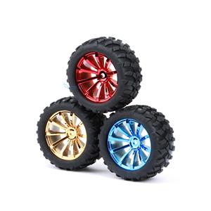 RC模型轮胎 机器人轮胎 减速电机轮子 智能小车轮子 72MM轮胎
