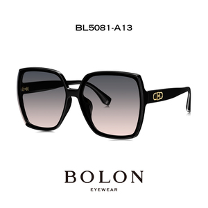 BOLON暴龙眼镜24新品大镜框偏光墨镜方形时尚太阳眼镜男女BL5081