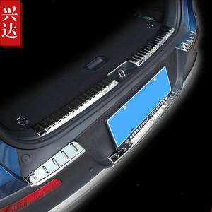 2015款东风悦达起亚KX3傲跑专用不锈钢后保险杠踏板KX3全套后护板