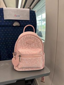 韩版包包女2024新款迷你小背包可爱粉色双肩包女旅游轻便学生书包