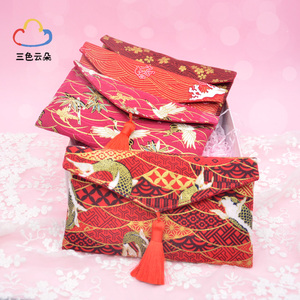 新年特色刺绣布艺红包中国风2023结婚袋福春节过年个性创意布袋