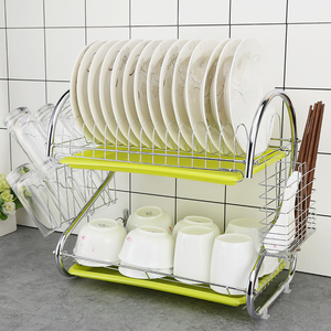 碗架沥水架厨房置物架晾洗放碗筷收纳盒滤水碗碟架滴水盘子架碗柜