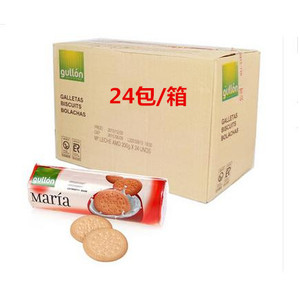 西班牙进口谷优玛丽亚饼干200g*24玛利亚200克木糠烘焙原料包邮