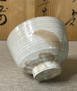 日本纯手作柴烧作者不认识 茶碗 抹茶碗 茶具 釉烧制的非常美