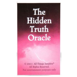 The Hidden Truth Oracle隐藏的真相神谕卡讯息卡桌游卡牌