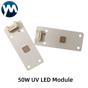 UVLED灯珠50W紫外线固化 大功率紫光照明 395nm 无影胶丝印专用