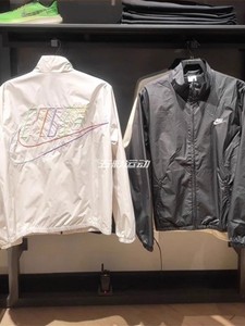 Nike耐克 男子2024春秋新款运动休闲立领防风梭织夹克外套 DX0673