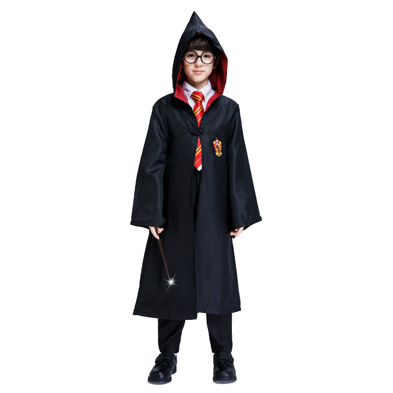儿童角色扮演服装哈利波特披风全套魔法学院校服harrypotte衣服