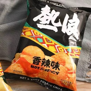 四洲 热浪薯片【50克 香辣味】