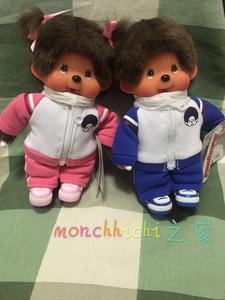 monchhichi 蒙奇奇 萌趣趣 运动服 运动装 男女 对娃日本正品