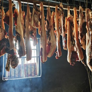 广西腊肉农家自制土猪肉老腊肉吊子肉五花肉柴火腊肉土香肠高品质