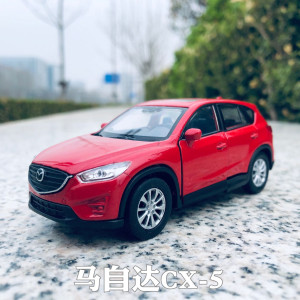 威利马自达CX-5模型马6仿真合金儿童玩具汽车模型回力车收藏摆件