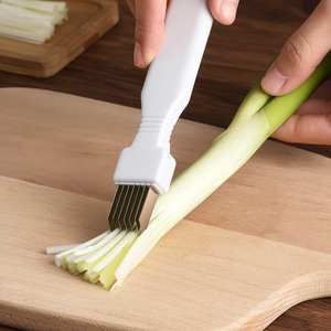日式切葱丝刀大葱小葱切丝器切葱刀切厨房工具葱花刀葱丝神器商用