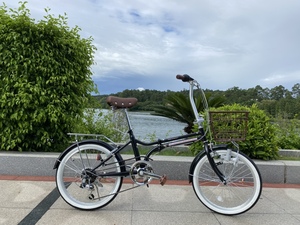 日本自行车全新库存件20寸日本大和外六速折叠通勤日系单车男女士