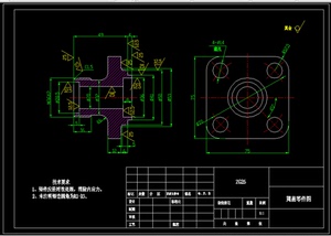 K004-阀盖 机械加工工艺规程及各工序工装夹具设计CAD图纸