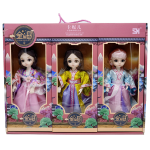 卡妮儿精美古典美人系列公主换装玩具娃娃可动儿童女孩洋娃娃礼物