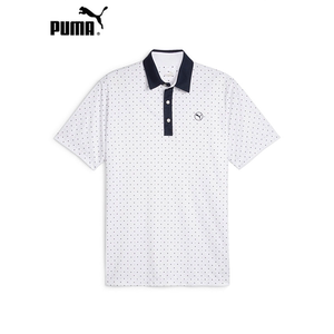 PUMA彪马高尔夫男士短袖运动服装POLO带领T恤PURE ECO POLO24新品